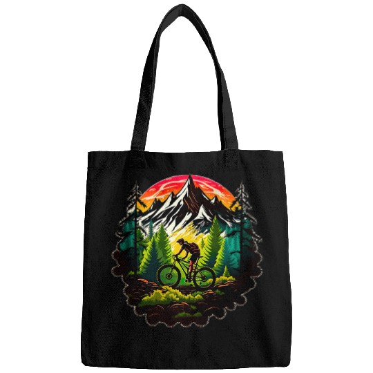 Mountain Bike BMX Street Trial Bicycle MTB Bike Mountains Outdoor 2 Bags