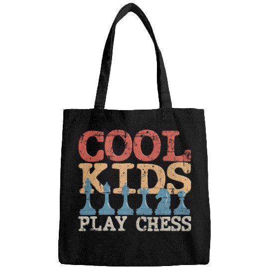 Cool Kids Play Chess Club Chessmen Chessboxing Chessboard Bags