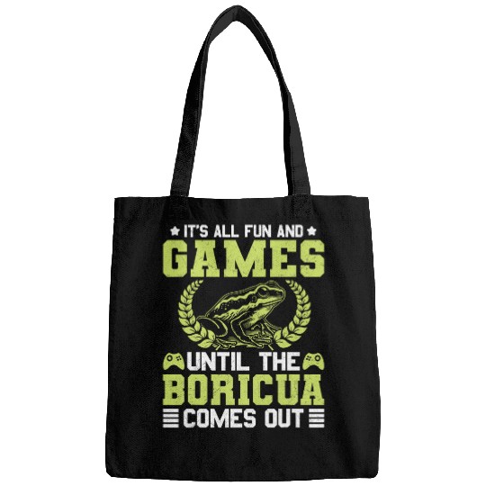Coqui Frog Symbol Taino Boricua Puerto Rico Coqui Bags