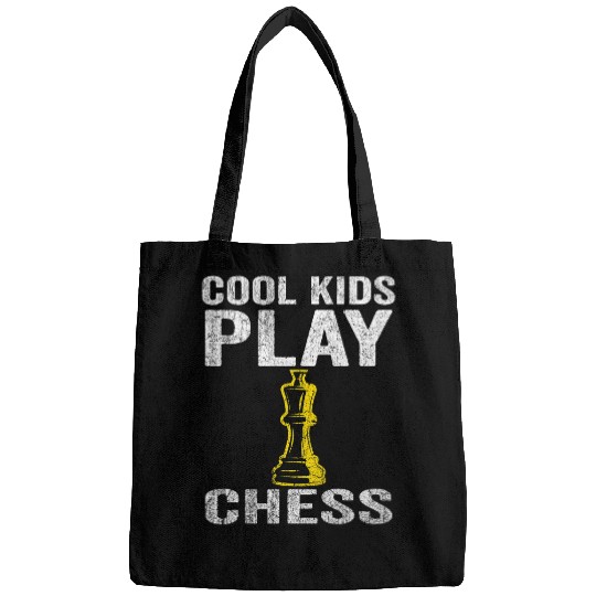 Cool Kids play Chess Kids Chess vintagess Chess Player Mom Dad Bags