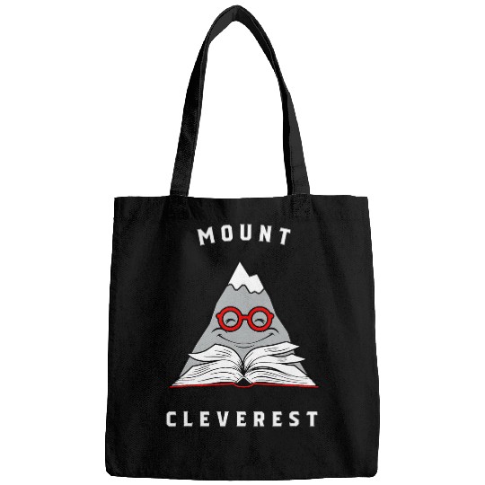Mount Cleverest Book Nerd Design Bags