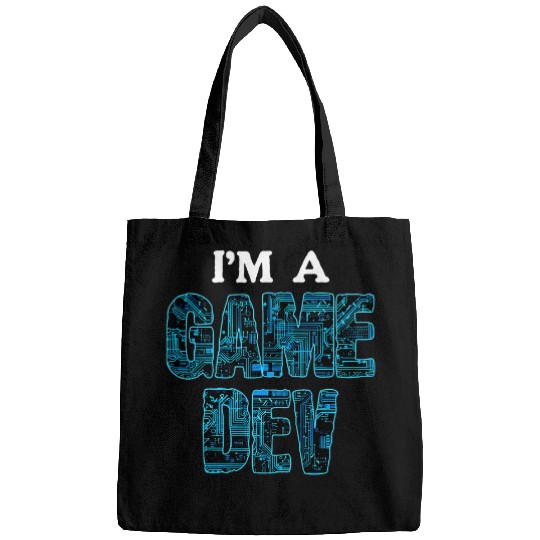 Im a Game Dev Computer Circuit Programming Bags