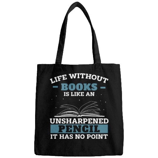 Book Reader Funny Book Lover Reading Bags
