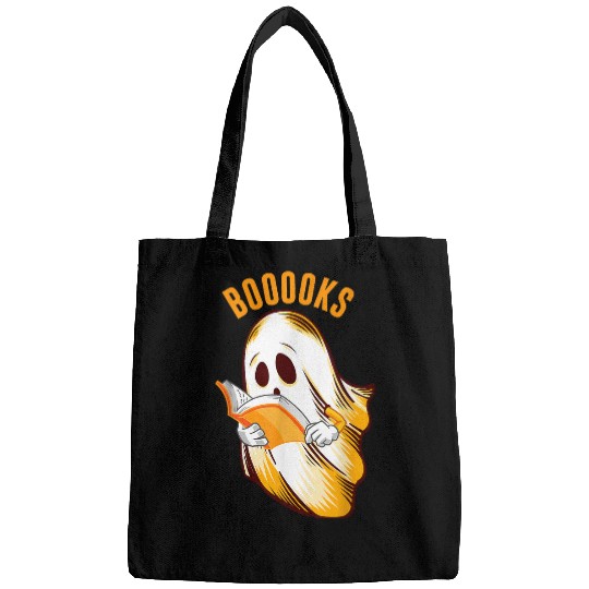 Cute Teacher Halloween Booooks ghosts Reading Bags