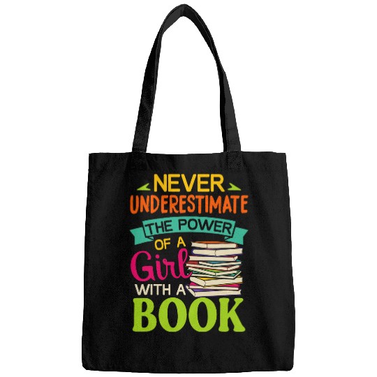 Book Reader Reading Literature Bookworm Gift Idea Bags