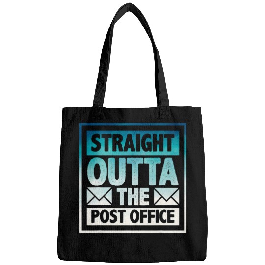 Straight Outta The Post Office Postal Worker Mailman Novelty 8 Bags