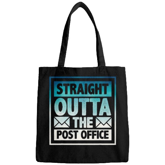 Straight Outta The Post Office Postal Worker Mailman Novelty 8 Bags