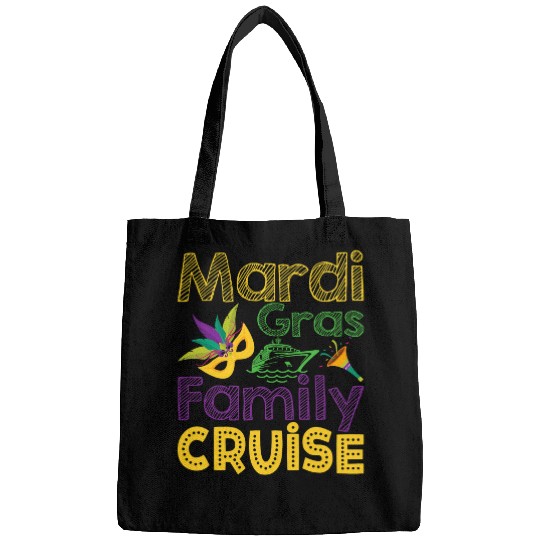 Cute Mardi Gras Family Cruise Vacation on Boat Couple Bags