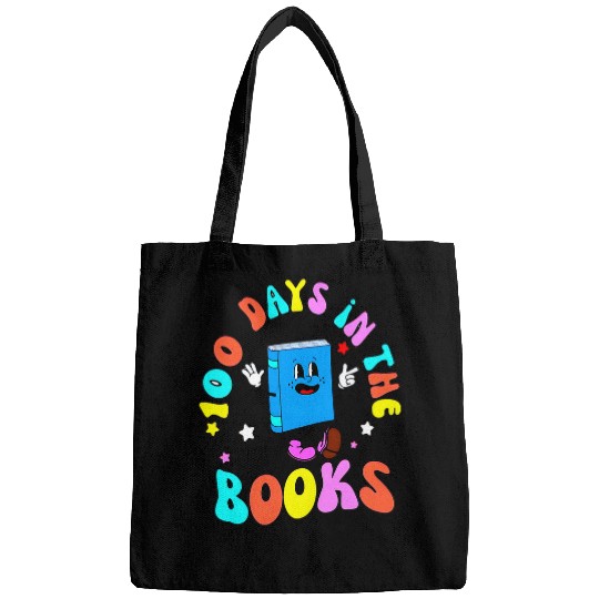 100 Days in the Books Book Lover English Reading Teacher 6 Bags