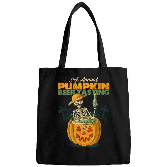 3rd Annual Pumpkin Beer Tasting Halloween Pumpkin Bags