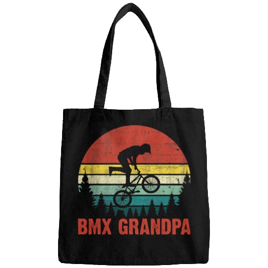 Mens freesstyle BMX Bike Stunt Lover Grandad Retro BMX Grandpa Bags