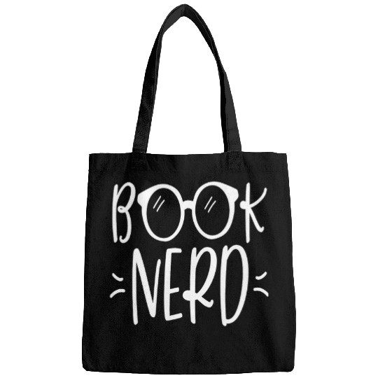 Book Nerd Reading Themed Reader Bookworm Bibliophile Bags