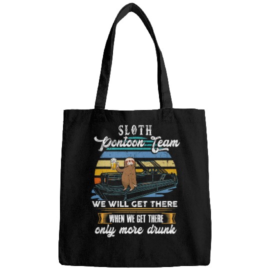 Sloth Pontoon Team We will get there when we get there Gift Bags