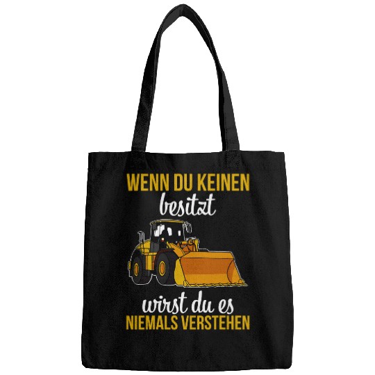 Wheel loader construction site building worker 6 Bags