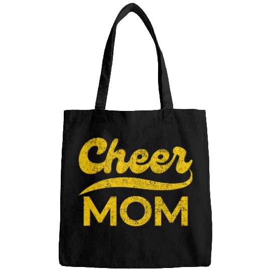 Cheer Mom Yellow Cheerleading Matching Parents 1 Bags