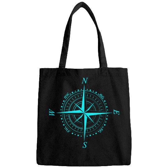 Preppy Nautical Clothing Boat Compass NSWE Captain Sailor 2 Bags
