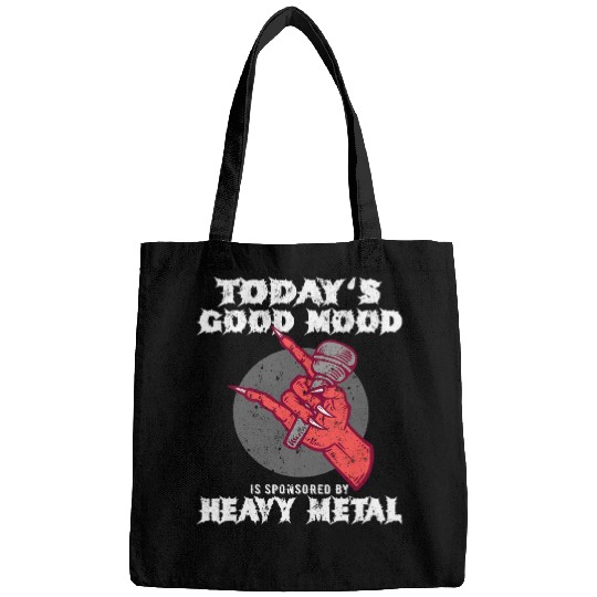 Awesome Band Heavy Metal Music Todays Good Mood Sponsored Bags