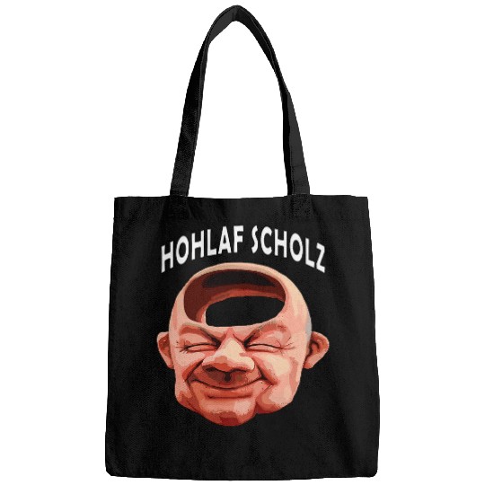 Chancellor Hohlaf Scholz Chancellor Without Brain Funny Politics Olaf Bags