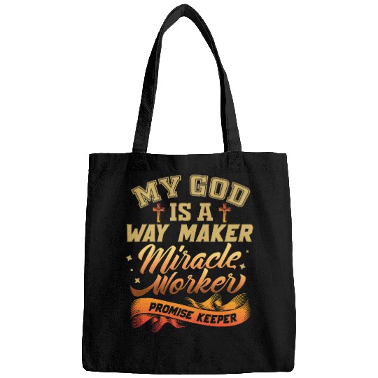 Way Maker Miracle Worker Promise Keeper 7 Bags