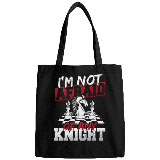 Checkmate Chess Lover Knight Chess Club Design 3 Bags