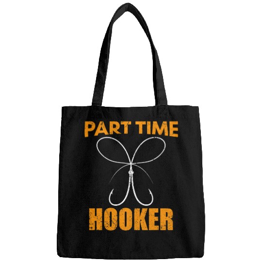 Part Time Hooker Catch Reel Hook Adventure Trout Outdoor Rod 2 Bags