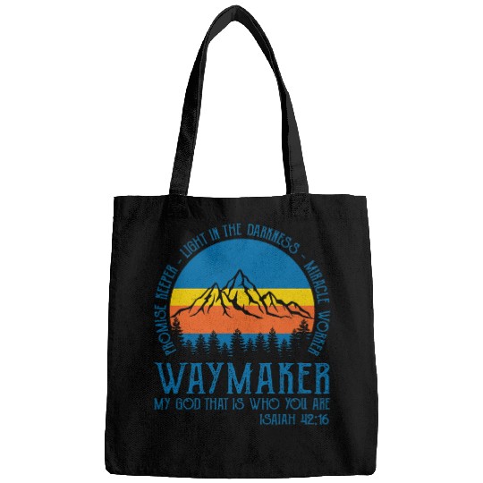 Waymaker Miracle Worker Jesus Christ Christian Religious Bags