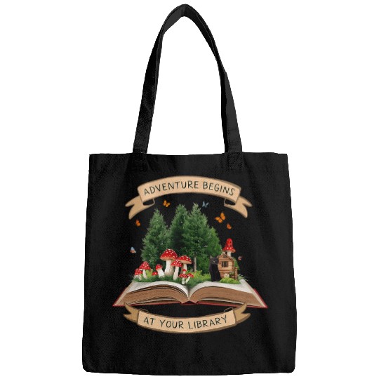 Adventure Begins At Your Library Summer Reading 2024 Cat 1 Bags