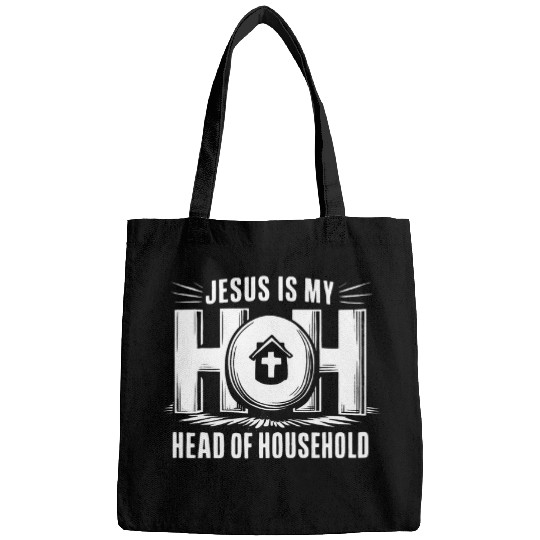 Jesus Is My Head Of Household HOH Christian Religious Bags