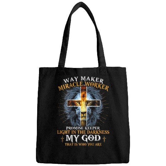 way maker miracle worker promise keeper 4 Bags