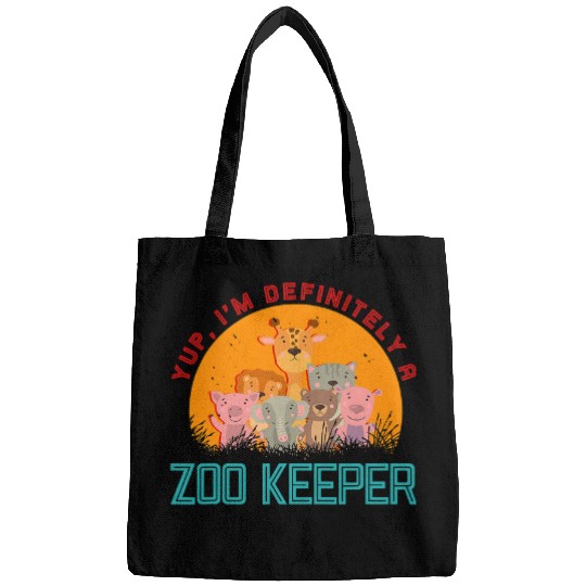 Zoologist Zookeeping Wildlife Zoology Zoo Employee Zookeeper 7 Bags