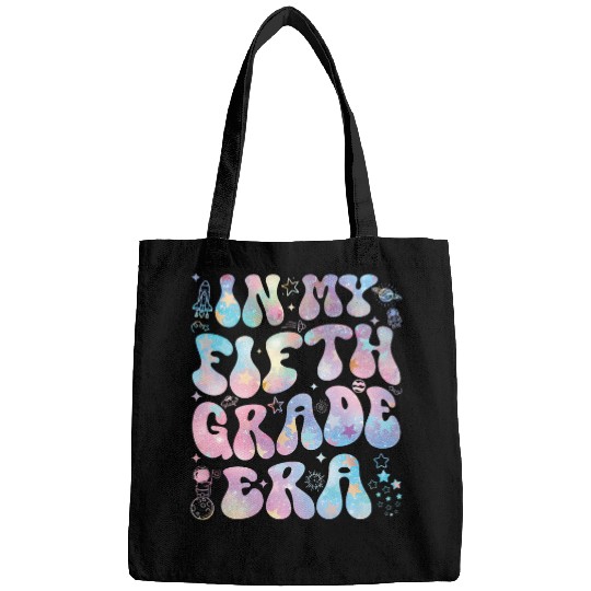 In My Fifth Grade Era Groovy Tie Dye Boy Back to School 2004 Bags