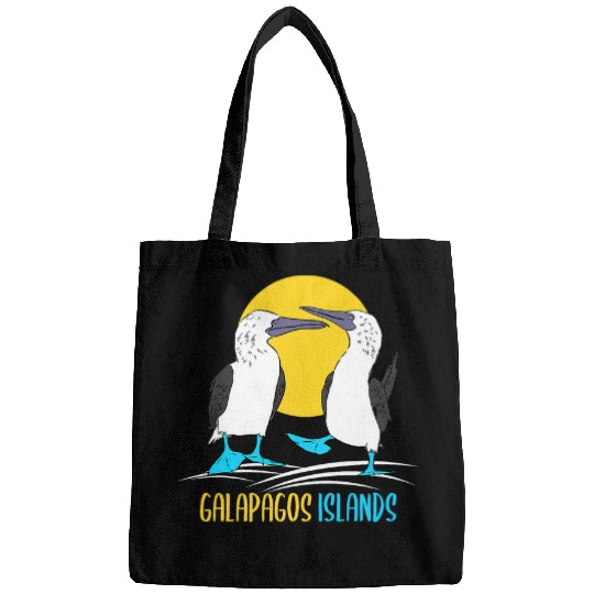 Galapagos Islands Seabirds Blue Footed Booby Bird Bags