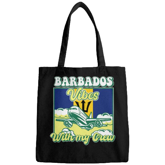 Barbados Vibes With My Crew Travel Barbados Bags