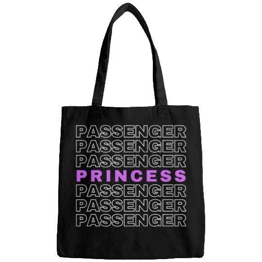 Passenger Princess Funny Girls Trip Summer Copilot Bags