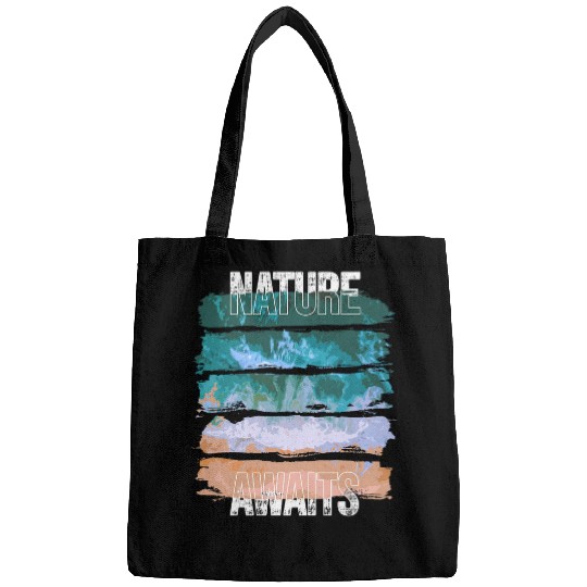 Beach Sand Sea Art Nature Awaits Bags