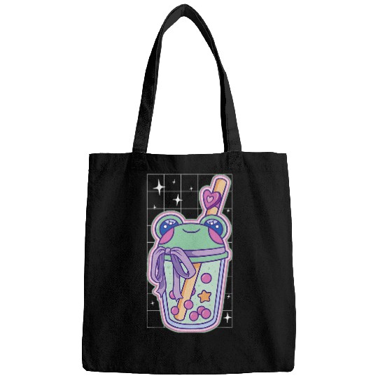 Cute Kawaii Frog Boba Tea Animal Boba Tea Bubble Tea Lover 2 Bags