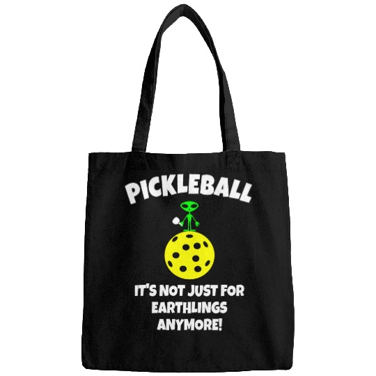 Space Alien Funny Pickleball Planet Bags