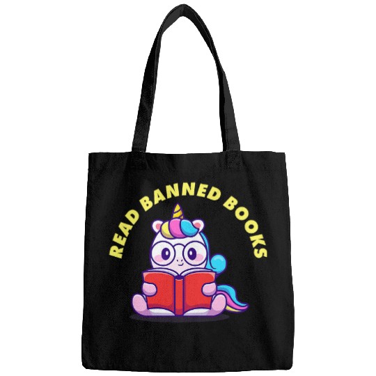 Read Banned Books Unicorns Bags