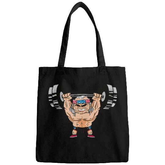 Bench Press Gift GYM Muscle Benjamin Franklin Bodybuilding Bags