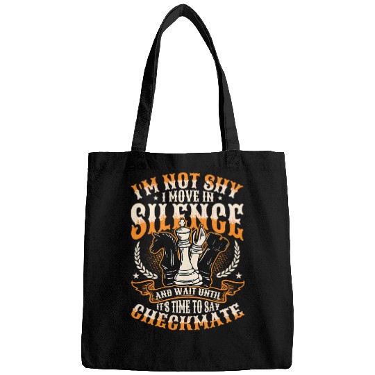 Introvert Chess Player Chess Club Bags