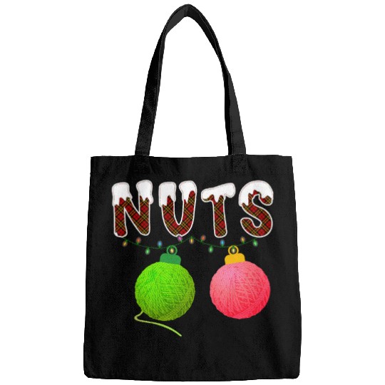 Chest Nuts Matching Chestnuts Crochet Christmas Couples Nuts Bags