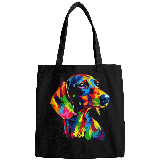 Dachshund Wiener Dog Colored Doxie Hunting Dog Dachshund Bags