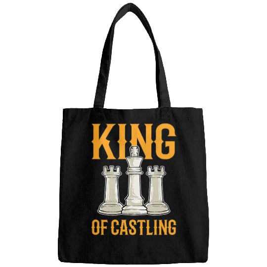 King Of Castling Chess Board Game Chess Lover Bags
