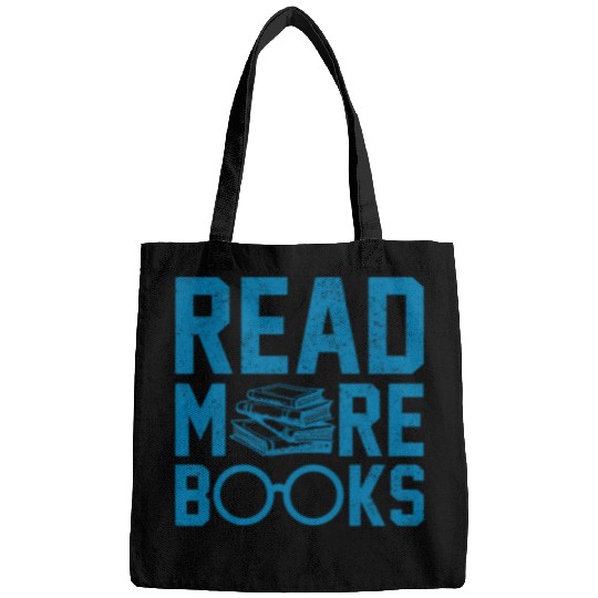 Read More Books Reading For Book Lovers Library Bags