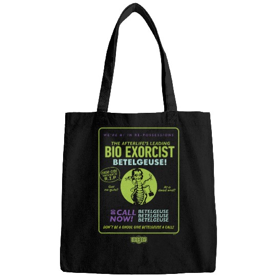 Beetlejuice Beetlejuice Afterlifes Leading Bio Exorcist Ad Bags