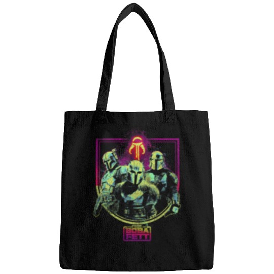 Star warss The Book Of Boba Fett Group Retro Mandalorians Bags