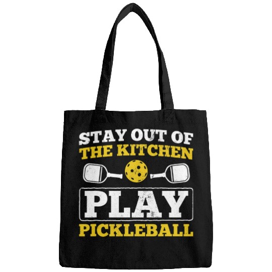 Stay Out Of Kitchen Play Pickleball Sport Pickleball 1 Bags