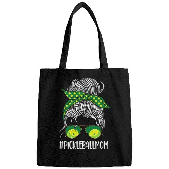 Pickleball Cute Mom Mother Pickleballmom Bags