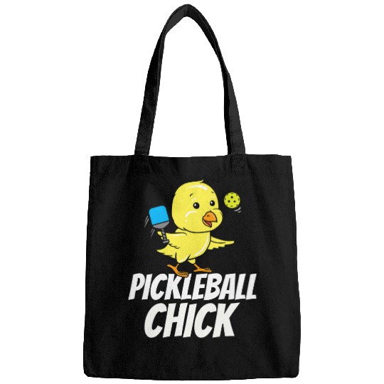 Pickleball Chick Funny Womens Dinking Funny Pickleball Bags