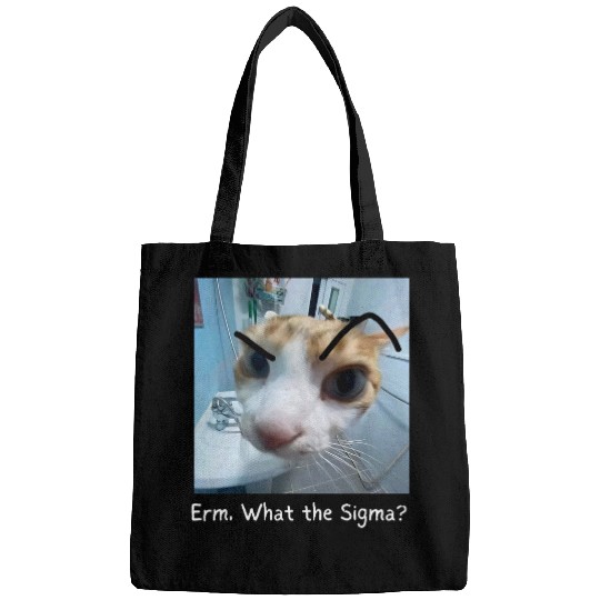 Erm What the Sigma Funny Cat Meme 1 Bags